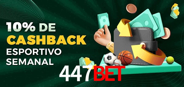 10% de bônus de cashback na 447bet